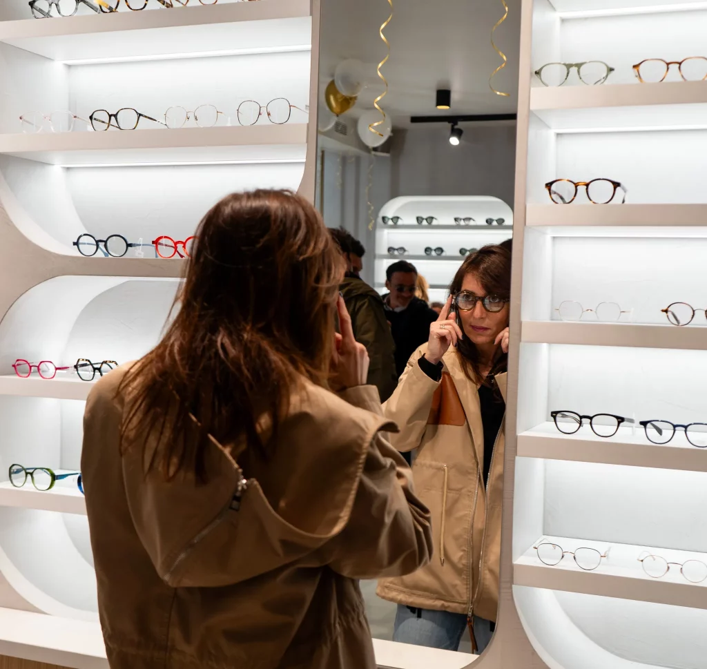 Invités dans la boutique